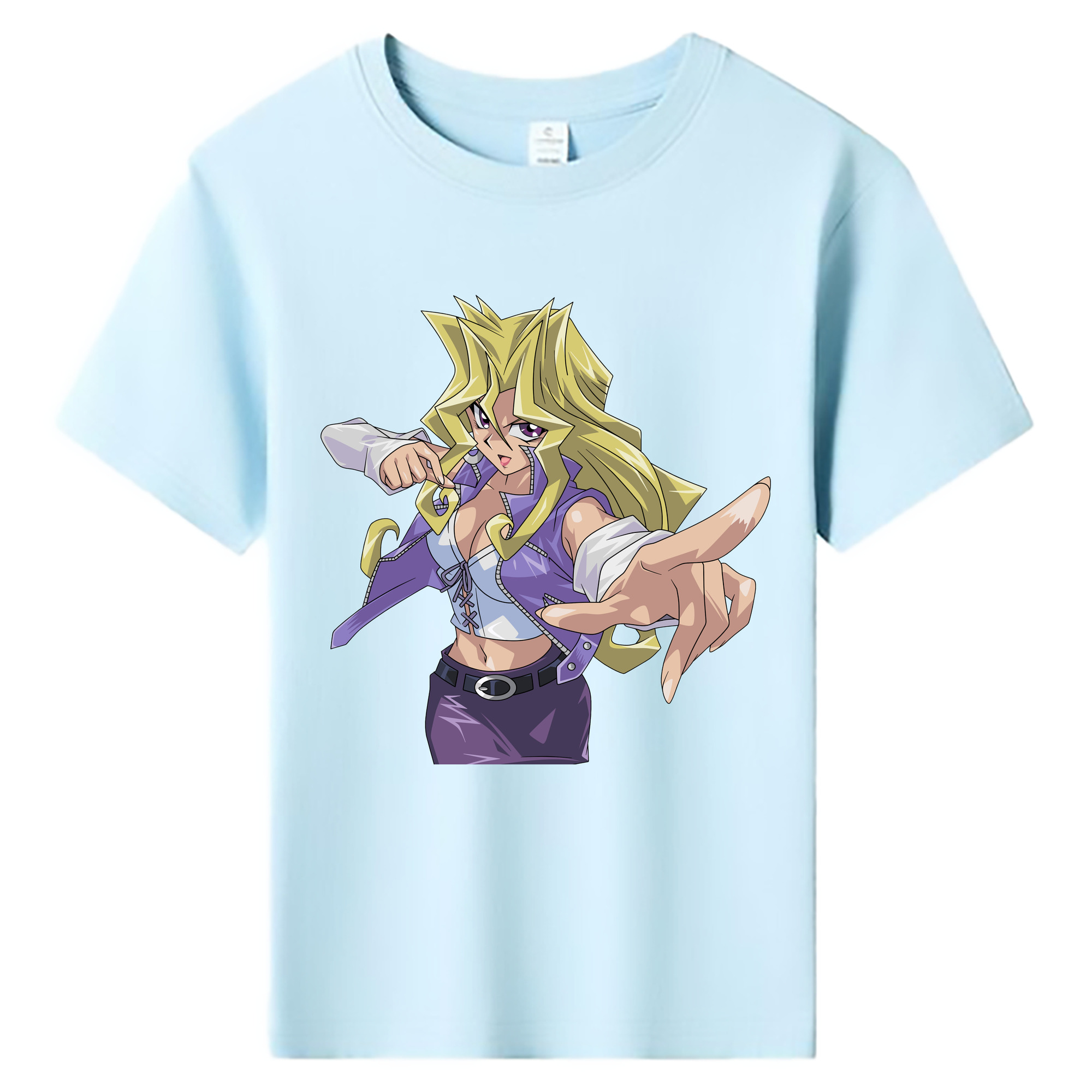（画像用） 遊☆戯☆王 Yu-Gi-Oh! 綿100％キッズTシャツ（フロントプリント）
